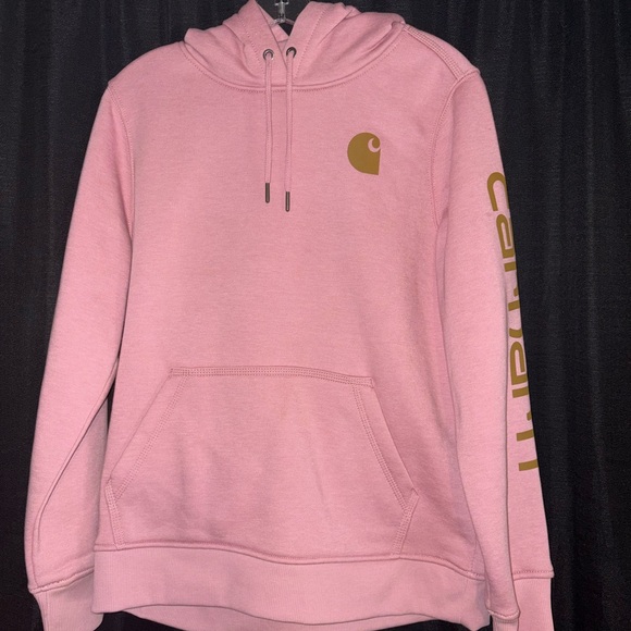 Carhartt Tops - Carhartt Pink Sweatshirt with Black Accents